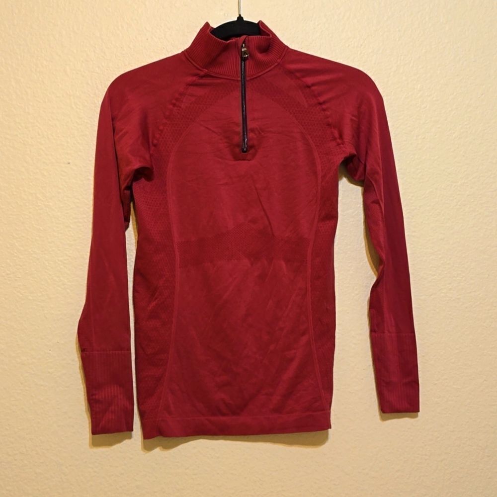 Anique women’s quarter zip shirt xs